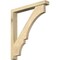 Ekena Millwork Balboa Block Rough Sawn Bracket w/ Offset Brace, Douglas Fir, 4"W x 28"D x 32"H BKT0402X28X32BOA05RDF - alternate 1